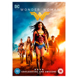 Wonder Woman DVD starring Gal Gadot, UK version