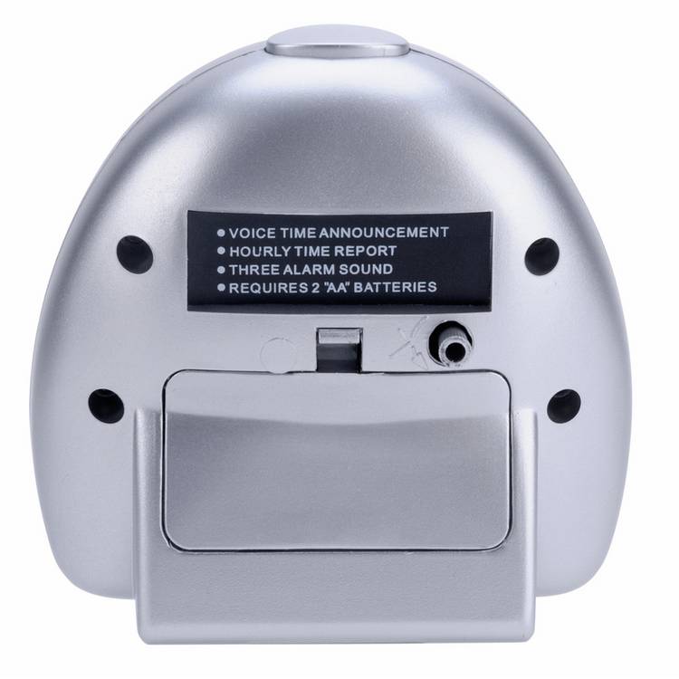 Lifemax Talking Alarm Clock with dual analogue and digital display (British brand)