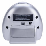 Lifemax Talking Alarm Clock with dual analogue and digital display (British brand)