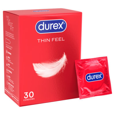 Durex Thin Feel condoms 30 count - British product