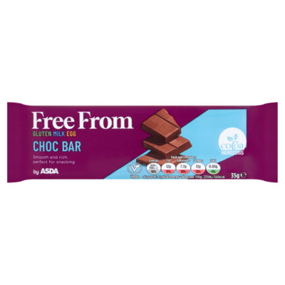 ASDA Free From Sjokoladebar 35g
