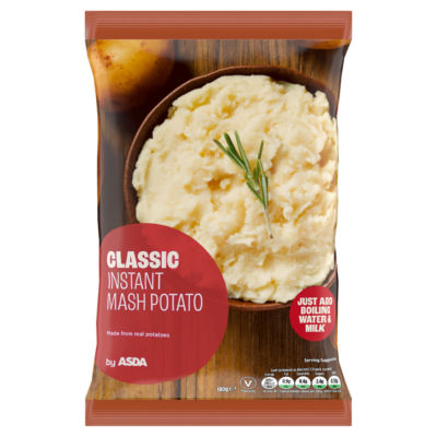 ASDA Classic Instant Mash Potato 180g - British product