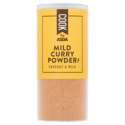 COOK by ASDA Mild Curry Powder spice blend 80g - British product