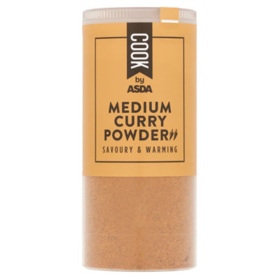 ASDA medium curry powder 80g - British product