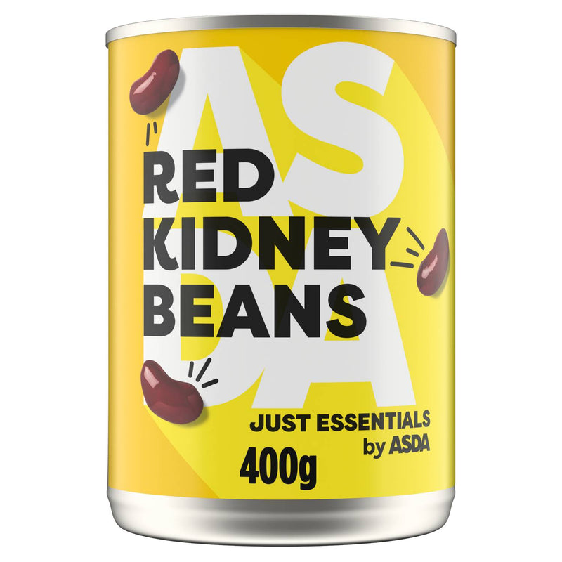 Just Essentials red kidney beans 400g can, imported from the UK