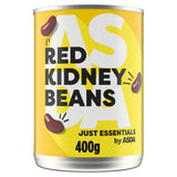 Just Essentials red kidney beans 400g can, imported from the UK