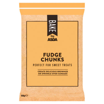 ASDA sweet fudge chunks 150g - British product