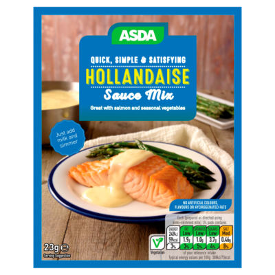 ASDA hollandaise sauce mix 23g - British product