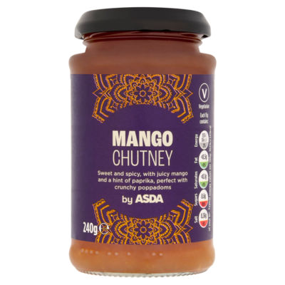 ASDA Mango Chutney 240g - British product