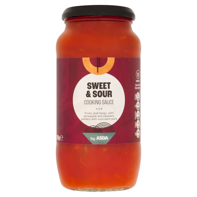 ASDA Sweet & Sour Cooking Sauce 500g - British product