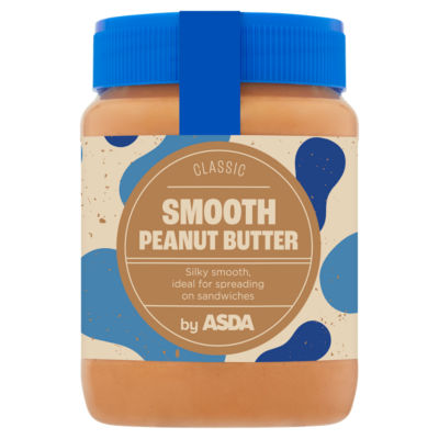 ASDA Classic Smooth Peanut Butter 340g - British product