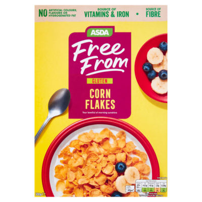ASDA Free From Corn Flakes Cereal 300g - British product
