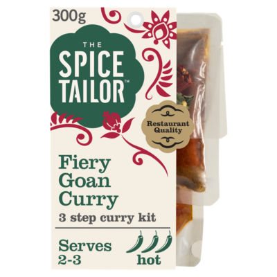 Spice Tailor Fiery Goan Indian curry kit 300g (British brand)