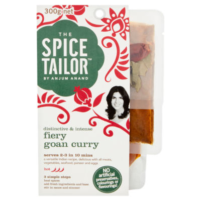 Spice Tailor Fiery Goan Indian curry kit 300g (British brand)