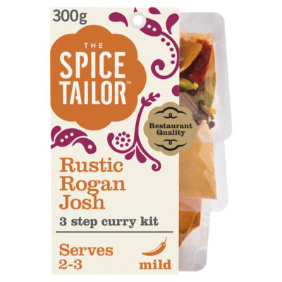 ASDA The Spice Tailor Rustic Rogan Josh Indian Curry Sauce Meal Kit 300g- Buy online at McGrocer
