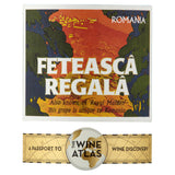 The Wine Atlas Feteasc Regala white wine 75cl (British brand)