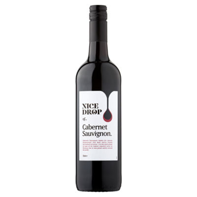 ASDA Nice Drop Cabernet Sauvignon Red Wine 75cl- Buy online at McGrocer