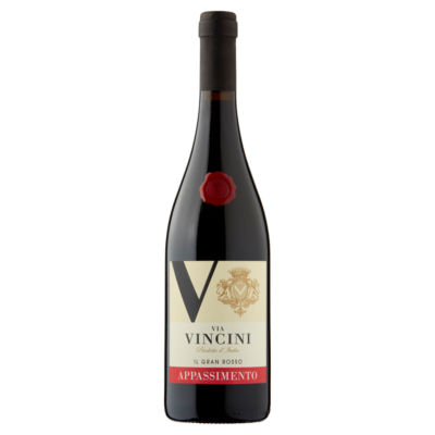 Via Vincini Gran Rosso Appassimento red wine 75cl (British brand)