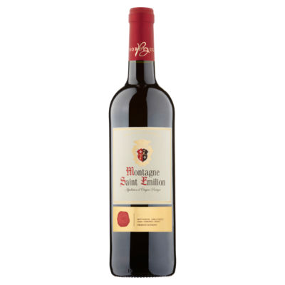Montagne red wine 75cl, imported from the UK