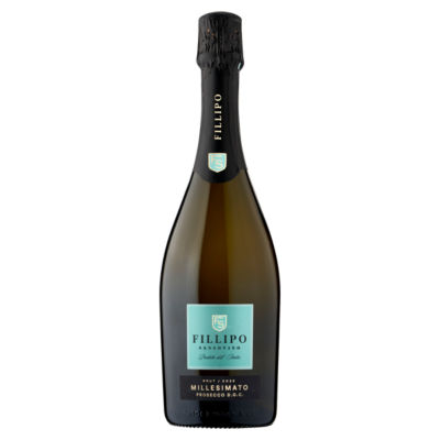 Fillipo Sansovino Brut Millesimato Prosecco 75cl - British product