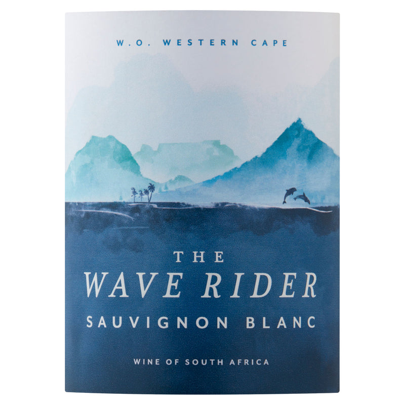 The Wave Rider Sauvignon Blanc white wine 75cl (British brand)