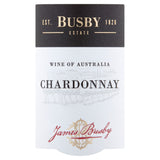Busby Estate Chardonnay 75cl - British product