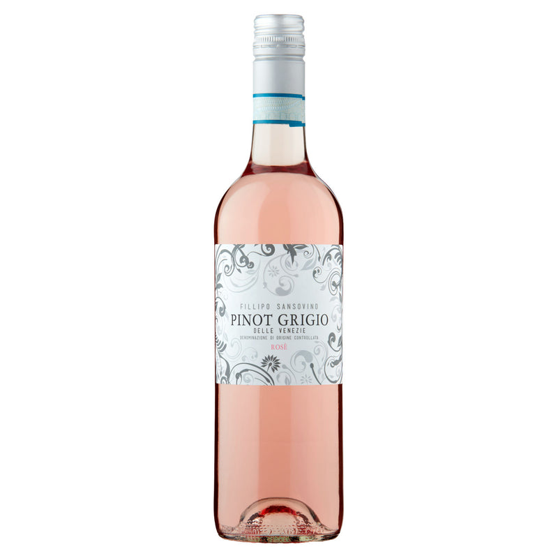 Fillipo Sansovino Pinot Grigio Rosé 75cl - British product