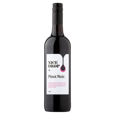 ASDA Nice Drop Pinot Noir Red Wine 75cl- Buy online at McGrocer