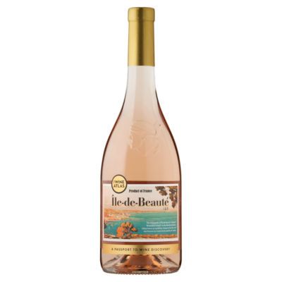 The Wine Atlas Île de Beauté Rosé 75cl, imported from the UK