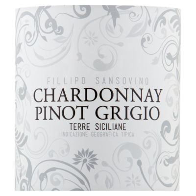 Fillipo Sansovino Chardonnay Pinot Grigio 75cl, imported from the UK