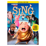 Sing Special Edition DVD animated film cover (British brand)