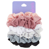 ASDA Claire's Hair Scrunchies - Pink, White, Black & Grey (7 Pack)- Buy online at McGrocer