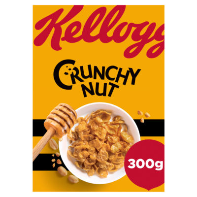 Kellogg's Crunchy Nut Original breakfast cereal 300g, UK version