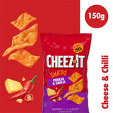 Cheez-It cheese chilli thin crispy baked snack 150g, UK version