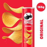 Pringles original crisps sharing tube 165g (British brand)