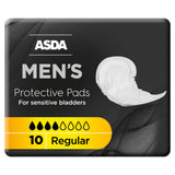 ASDA men's incontinence pads regular, UK version