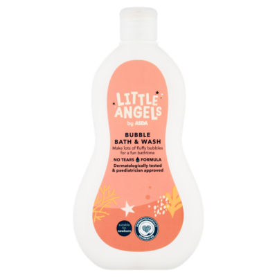 Little Angels baby bubble bath and wash 500ml, UK version