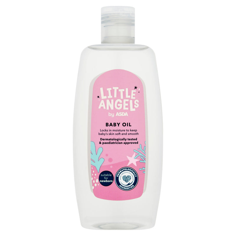 ASDA Little Angels Baby Oil for Babies 300ml, UK version