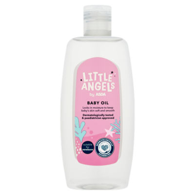 ASDA Little Angels Baby Oil for Babies 300ml, UK version