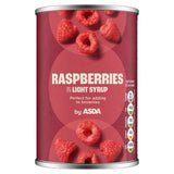 ASDA raspberries in light syrup 300g - British product