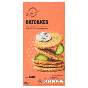 ASDA Oatcakes Crackers 250g