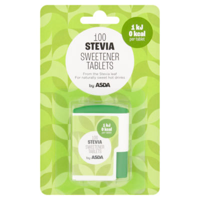 ASDA 100 Stevia Sweetener Tablets 5g - British product