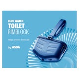 ASDA blue water toilet rimblock 40g - British product