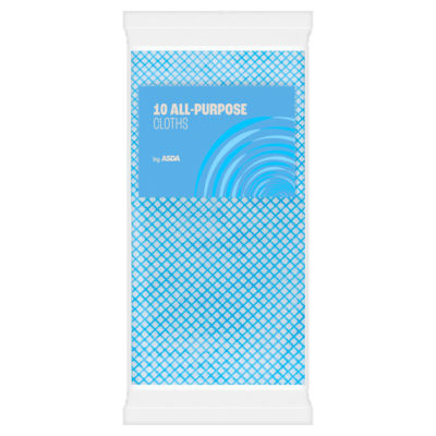 ASDA All-Purpose Cloths 10 pack - British product