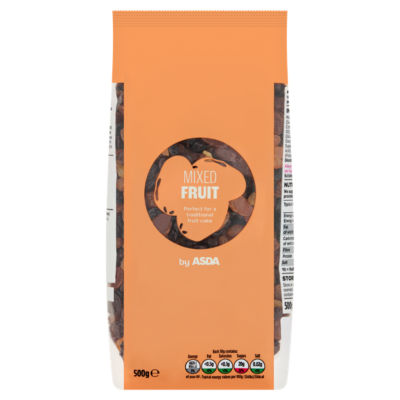 ASDA mixed fruit for baking 500g - British product
