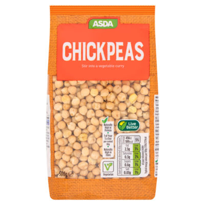 ASDA dried chickpeas 500g - British product