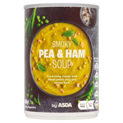 ASDA Smoky Pea & Ham Soup 400g - British product