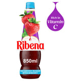 ASDA Ribena Strawberry Squash No Added Sugar 850ml- Buy online at McGrocer