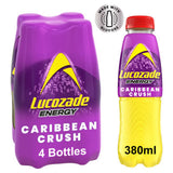 ASDA Lucozade Energy Drink Caribbean Crush 4x380ml- Buy online at McGrocer