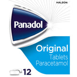 Panadol Original Paracetamol Tablets 12 tablets, imported from the UK